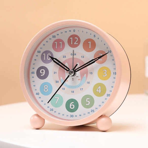 Farvevisuel Timer til Børn, Børnehave og Småbørn, Lydløs 60 Minutters Nedtællingsur til Klasseværelse og Hjem, Tidshåndteringsværktøj
