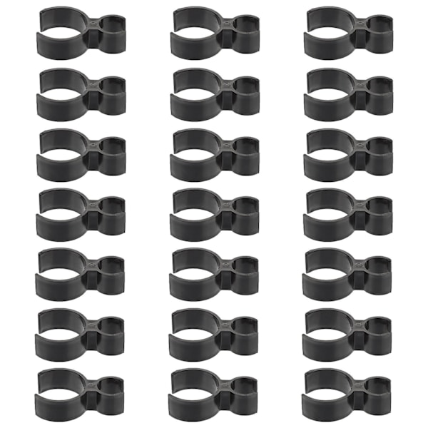 24 kpl Samppanjan Pullo Clipit Viinipullon Yksittäinen Pidike Turvaklipit Kynttilälle Musta 4,5X3CM Black 4.5X3CM