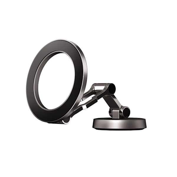 Roterbar Magisk Ring Magnetisk Telefonhållare Instrumentbräda Bil Luftventil Navigation GPS 360 Graders Rotation Bilhållare_xrzi black