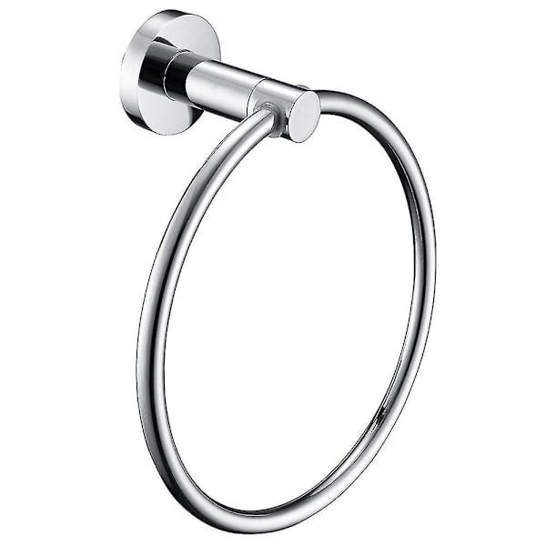 Messing Baderom Håndkle Oppbevaring Ring Bad Tilbehør Bad Håndkleholder Veggmontert Rundt Håndkle