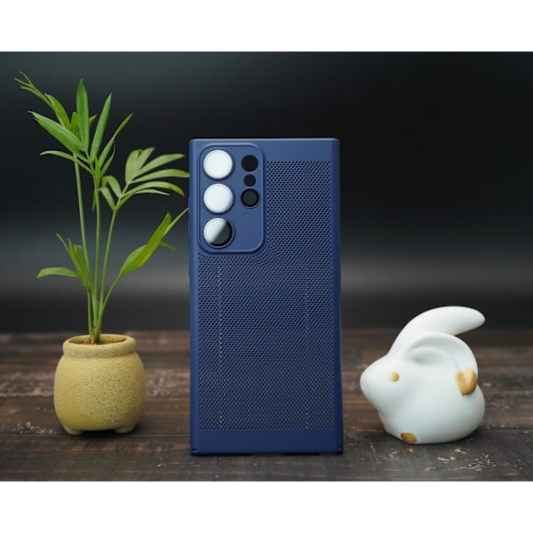 RY/For Samsung Galaxy S25 Ultra S24 Plus S23 S22 S21 Note 20 Ultra Note 10 Plus Kjølende Telefondeksel A24 A34 A54 A23 A33 A53 A73 Blue For Samsung S24+