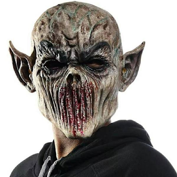 Läskig Halloween-mask Terror Spöke Djävul Mask Dansfest Läskig Biokemisk Alien Zombie Caps Mask