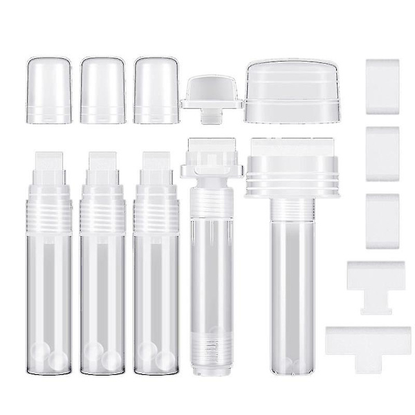 5-pack Graffiti-markörer, påfyllningsbara, med utbytbara spetsar (50