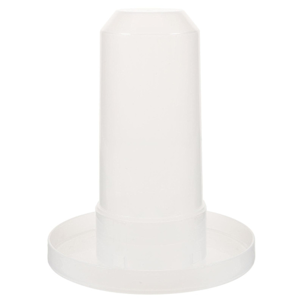 Fågelmatare Bur Papegoja Matbehållare Vattenmatare Matmatare Automatisk Matare Transparent 15x13cm Transparent 15x13cm