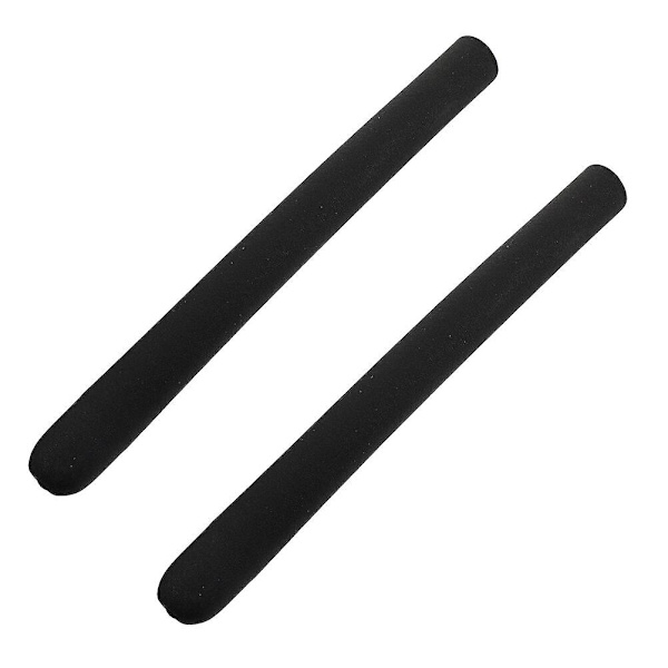 2 st Styrskydd för motionscykel, skyddande omslag för styr, svart 20x3x3cm Black 20X3X3cm