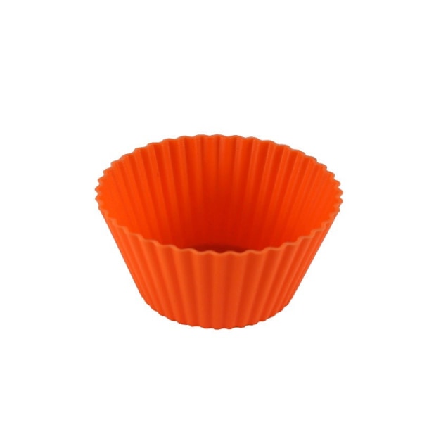 Bærbare Silikonbageforme - Genanvendelige Silikon Cupcakesforme - Non-stick Muffinforme til Kagekugler, Muffins og Cupcakes