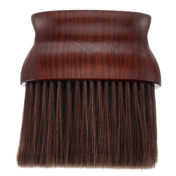 Holdbar Halsstøvsbørste Praktisk Hårsøvsbørste Nyttig Frisørsalonsudstyr Assorteret Farve 13x11,5cm Assorted Color 13x11.5cm
