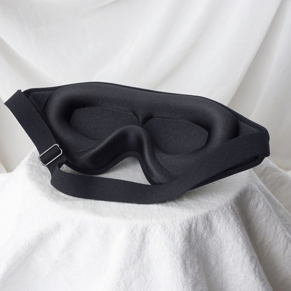 Sömnmask för mörkläggning 3D-konturerad ögonmask för sömn & ögonbindel för fransförlängning, mjuk, bekväm cover med justering