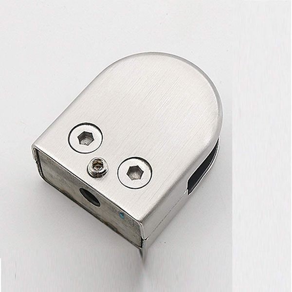 Glasklämma Glasklämma 304 Rostfritt Stål 6st 5-8mm Justerbar Glashållare För Balustrad Trappräcke