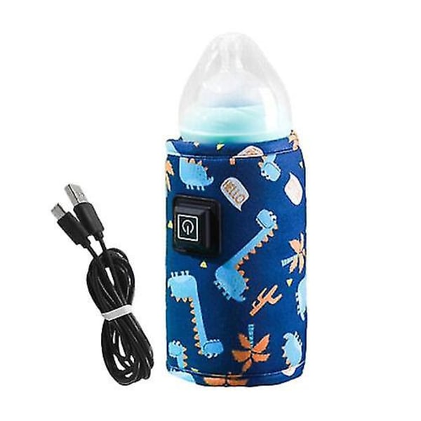 Värmepåse för Babyflaska USB Portabel Automatisk Vattenvärmare Vintertillbehör Blå Blue