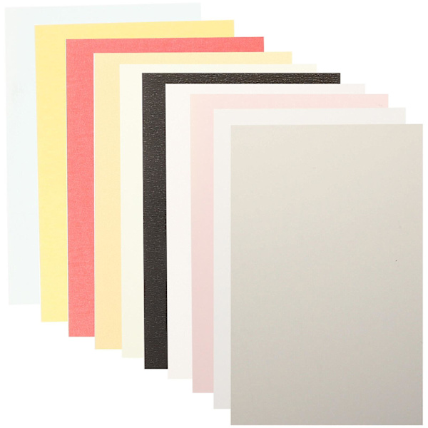 50 Ark Multifunktionelt Farvet Overføringspapir Gummistampecialpapir Farverigt 15X10X0.1CM Colorful 15X10X0.1CM