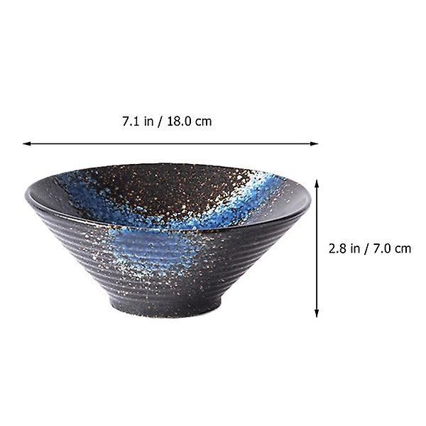 1 kpl Keramiikka Kulho Klassinen Japanilainen Tyyli Keitto Kulho Nuudeli Kulho Astiat 18X7CM 18X7CM