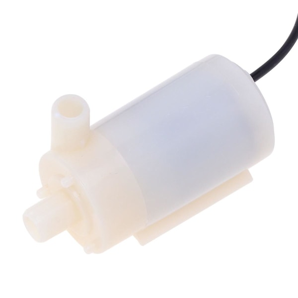 USB 1 meter kabel mikro vattenpump mini dränkbar pump fontänpump akvarium vattenpump liten likström White 4.32*2.5*2.27cm