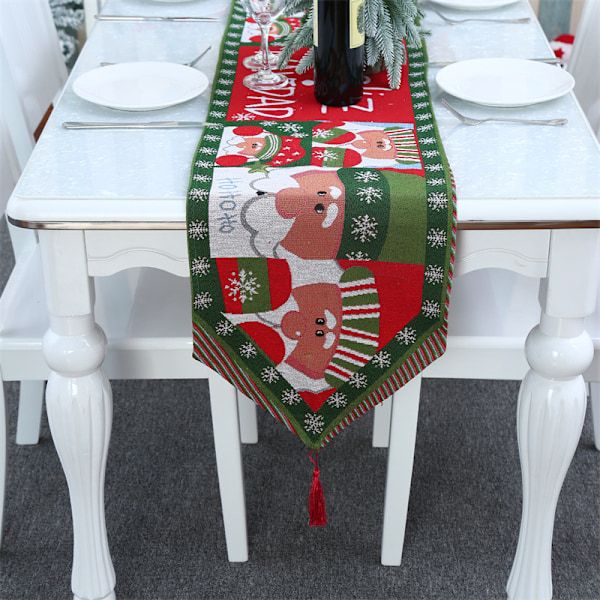 2 st julbordstablett Dekoration Kaktus Tomte Julhelg Festtillbehör Hem Köksmatsal Dekor
