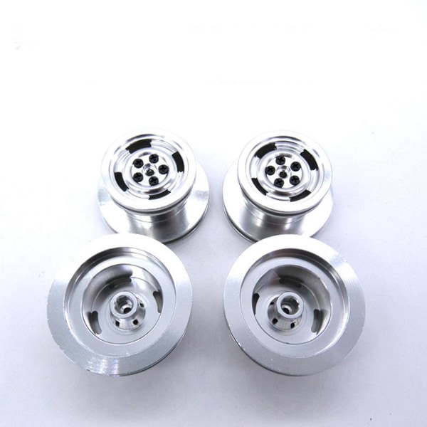 8 kpl RC-auton metalliset pyörän navat vanteet yhteensopivat 1/12 MN D90 D91 D96 D99s -mallin auton varaosat