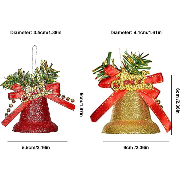 12 Stykker Juletrepynt Rotte Juletre Rotte Juletre S Glitrende S Kompatibel Med Juletre Chr