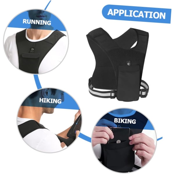 Vesttaske Kvinders Tanktop Træningsvest til Mænd Mænd Løbevest Jakke til Kvinder Sportsjakker til Kvinder Tankini til Kvinder