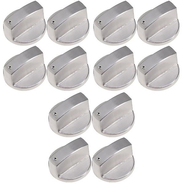 12 st Gas Spis Vred Knapp Rotationsvred Höger Vinkel 0 Brännare Kontrollknapp 12 st 4X2.5CM 12 pcs 4X2.5CM