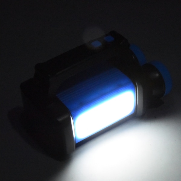 Blå LED arbejdslys blænding bærbar lampe genopladelig hjem nødbelysning camping lampe