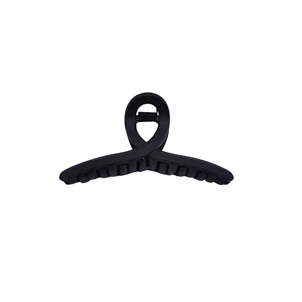Frostet Kryss Grab Clip Elegant Stor Hårklype Hai Klype Hodeplagg Premium Klype Hodeplagg 3 Stykker Hvit+svart+rosa