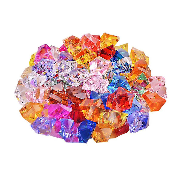 500 stk/pakke Krystaller Dekor Akryl Steiner Assorterte Akryl Steiner Klare Plast Steiner Dekorasjon