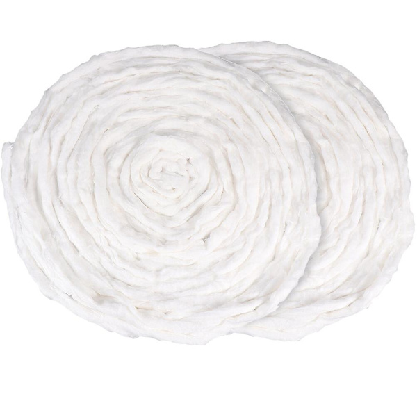 2 Påsar Bomullsrullar Permanentvågsbomull Skönhetsrullar Bomullsrullar Nagelkonst Bomullsrullar Hår Bomullsrondeller Hår White 15X8CM