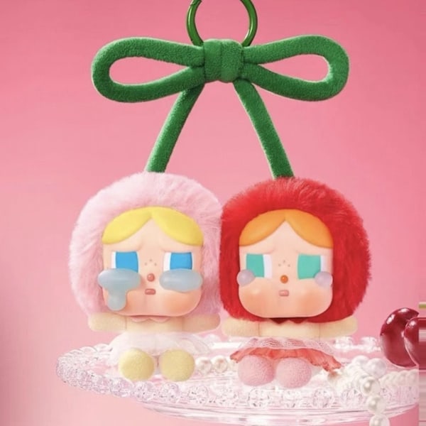 Lisas Crybaby samantyylinen Itkevä Vauva Amorin Kyyneleet -sarjan vinyyli pehmo riippuva kortti, söpö yhdessä_RY