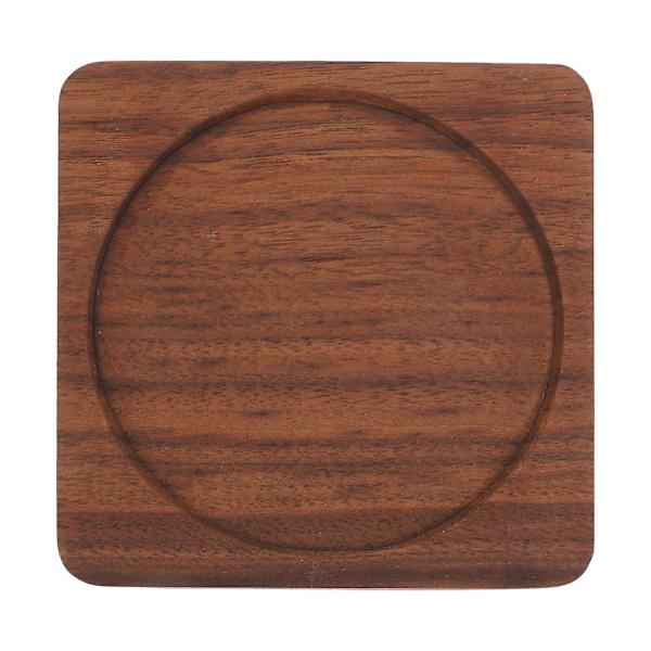 Varmebestandig Bordplade Trivet Måtte Køkken Ske Stativ Kaffe Kop Underkop Midtpunkt Måtte Bord Underkop Square groove pattern 8.8X8.8X1CM