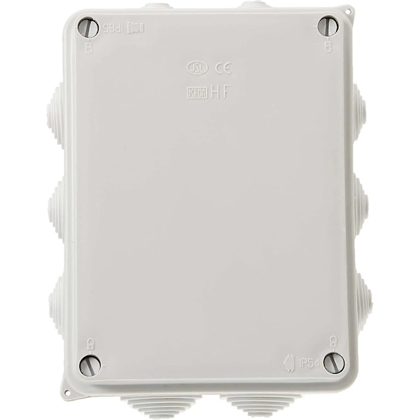 Rektangulær Vanntett Boks 150 X 110 X 70mm Skrues Fast 1/4 Omdreining Ip54