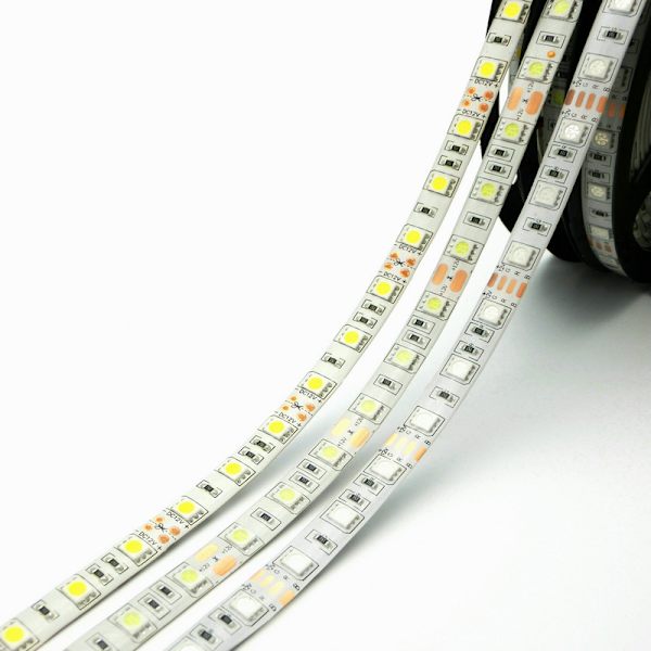 LED-remsor, 5M 300 LED med fjärrkontroll, vattentät remsa, för kök, sovrum vardagsrum, sovrum, (varmvit)