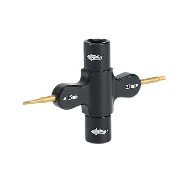 Metall Snabbavlossningsnyckel Verktyg Kompatibel Med Fpv Motor M3 M5 Hex Muttrar Prop Muttrar Avlossningsnyckel 1.5mm 2mm H