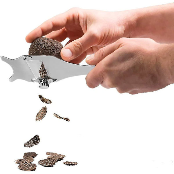 Tryffelileikkuri ruostumattomasta teräksestä, suklaaraastin