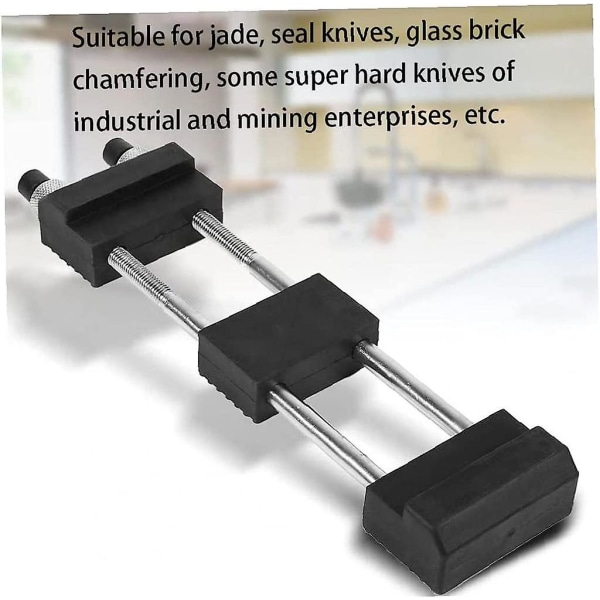 Sliphållare för slipstenar, Justerbar Storlek, Halksäker Bas, Hållbar Fästning, Gallersten, Diamantsten, Hållbart Handverktyg