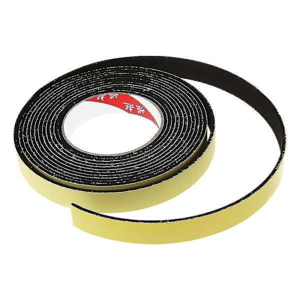 5m Musta Yksipuolinen Itsekiinnittyvä Vaahtomuoviteippi Suljettu Solu 20mm Leveä X 3mm Paksu