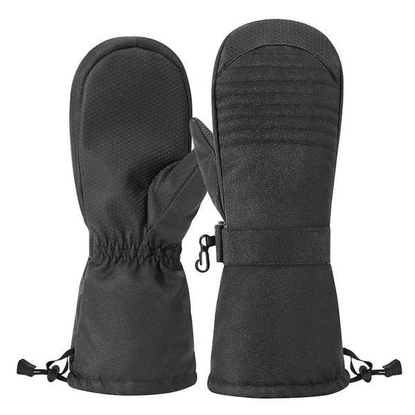 Sports Outdoor Non-slip Windproof Waterproof Thickened Fleece Cold Mittens