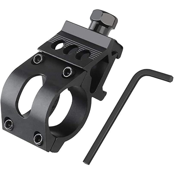 1" 25mm Ring, 45 Degree Offset Side Picatinny Rail Mount For Tactical Flashlight 20mm Picatinny Rail Offset Scope Mount