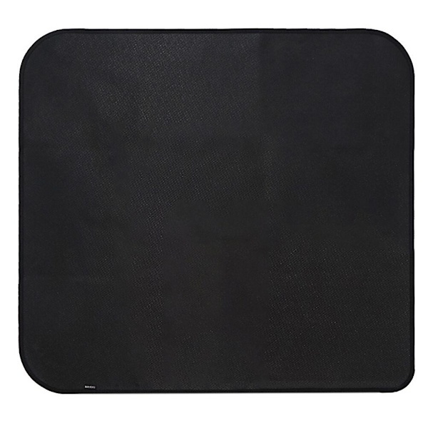 1 st Professionell Brandskyddande Matta Bärbar Lätt Picknick Camping Brandskyddande Matta Svart 60X52X0.3cm Black 60X52X0.3cm