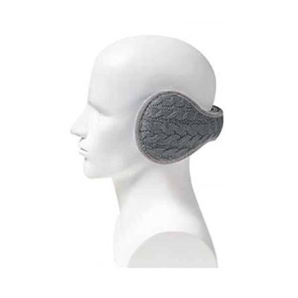 Ørevarmere Vinter Kvinner, Dame Vinter Ørevarmere Unisex Varme Strikket Ørevarmere Foldbar Ørevarmer For Kvinner Twist Grå Twist grey