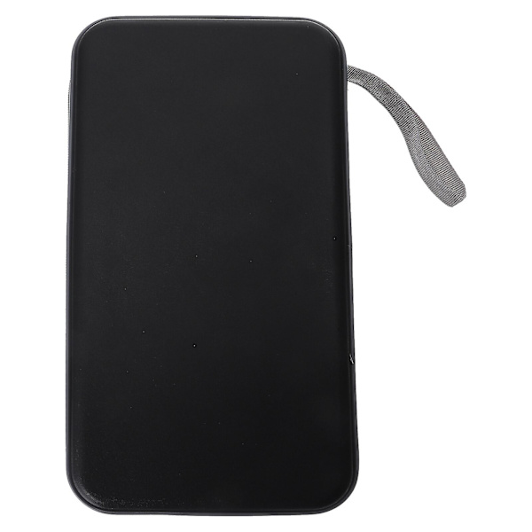 CD Opbevaring Anti-tryk Hårdtaske 80-slots DVD Pose Håndholdt Diskforsyning Sort 28X16CM Black 28X16CM