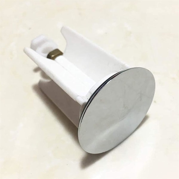 Badekarvask Sink Drain Universal Sink Plug for Vask Bidet Høydejusterbar Anti-kalk Stopper Plug Høydejusterbar Chr