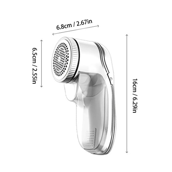 Tygtrimmer, Bärbar Kraftfull Nopptrimmer för Kläder  Blad  Laddning Luddavlägsnare Luddtrimmer Snabbt & Effektivt Avlägsna Ludd Piller Ludd