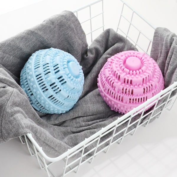 2 kpl pyykkipallo - luonnollinen, ei-kemiallinen pesuaine pyykkipallot pesukoneelle - ympäristöystävällinen pesupallo vaihtoehto