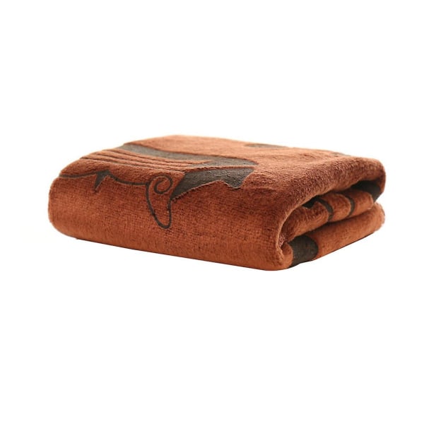Mikrofiber kjøkkenhåndklær Trykk Super Ultra Absorberende Rasktørkende Oppvaskbord Te Håndklær Servietter Klut For Hjem Hotell Fest (kaffe) Kaffe Coffee