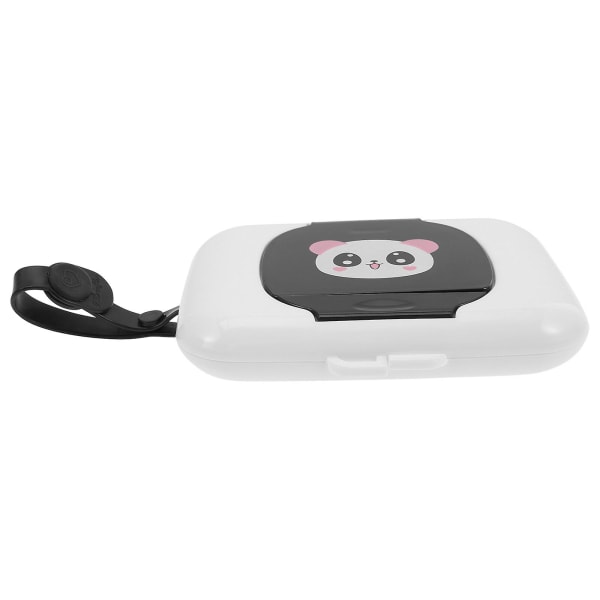 Rejsevådservietkasse Vådservietæske Vådserviet Holder Vådservietæske Dæksel Vådserviet Pose Baby Vådserviet Holder Æske Hvid 16x12cm White 16x12cm