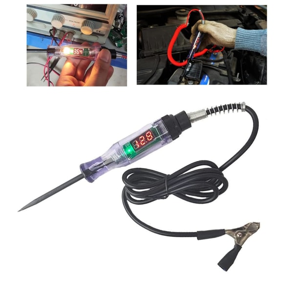2023 Bil- och lastbils In-circuit testpenna - [ny version] In-circuit testinstrument, 3-70V DC digital LED In-circuit test