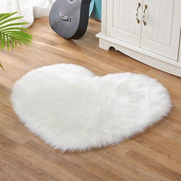 Dekorativ Plysj Matte Antislipp Komfortabel Myk For Innredning Stue Generisk Plysj Teppe-70*90cm