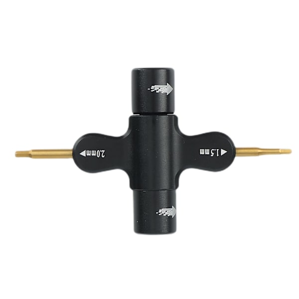 Metall Snabbavlossningsnyckel Verktyg Kompatibel Med Fpv Motor M3 M5 Hex Muttrar Prop Muttrar Avlossningsnyckel 1.5mm 2mm H
