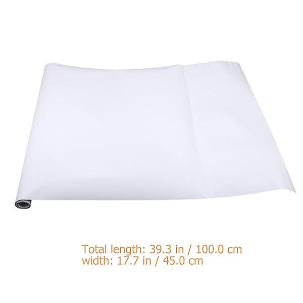 1 set Whiteboard-tavla för torr radering av raderbar White Board-dekal White Board SheetWhite White