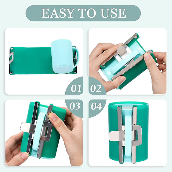 Konisk Kopholder Mug Silikonholder Vinglas Holder 2 stk