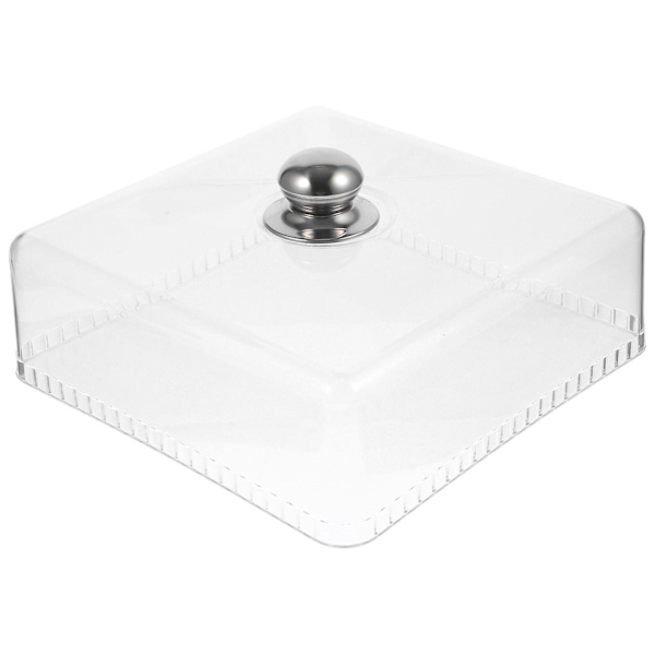 Klar Tårta Dome Mat Skyddande Dome Tårta Skydd Buffé Skydd Hemma Tillbehör Transparent 28X28X9CM Transparent 28X28X9CM